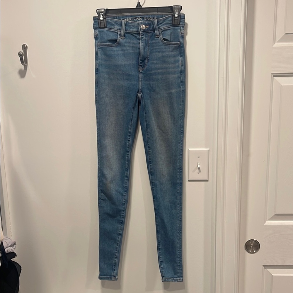 American Eagle Outfitters Super High Rise Jegging Jeans Size 0